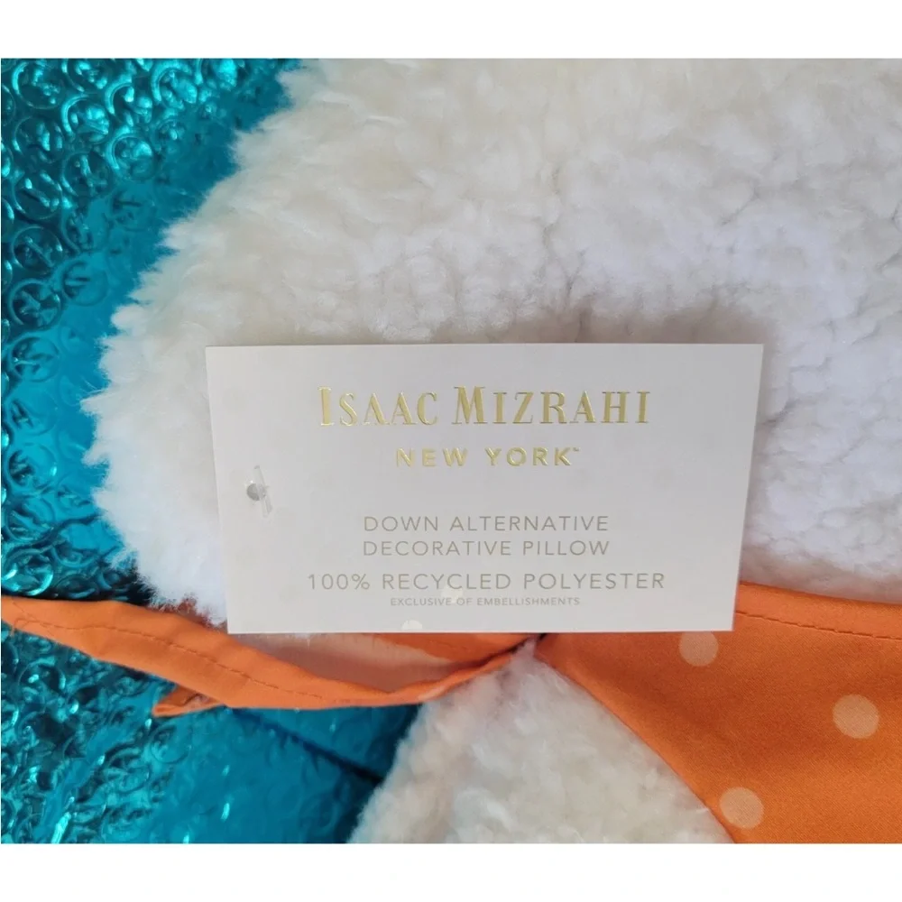 Isaac Mizrahi fluffy white